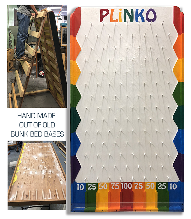Hand Made Plinko Game